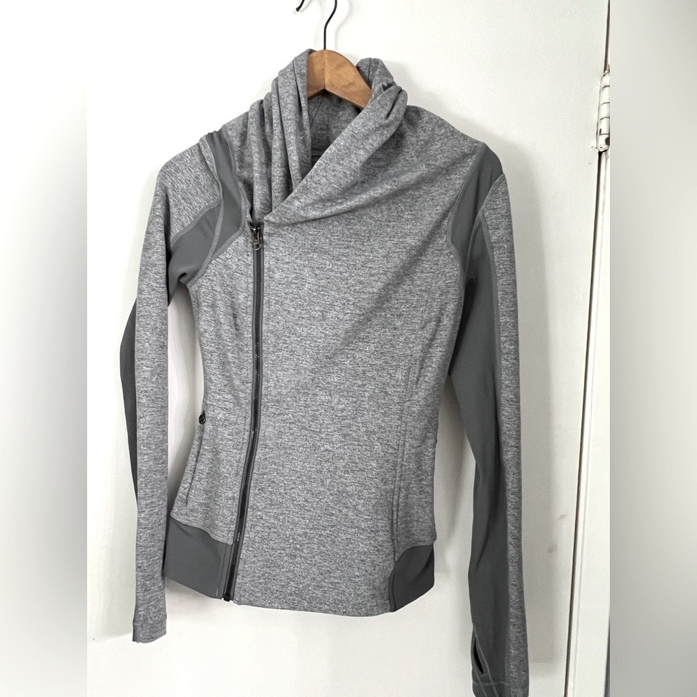 Lululemon Heather Gray Utility Jacket.